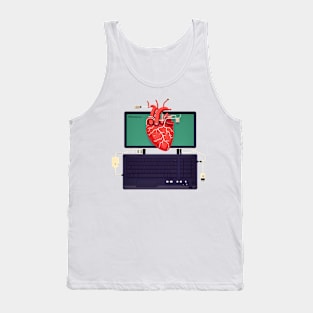 Debugging my heart - V4 Tank Top